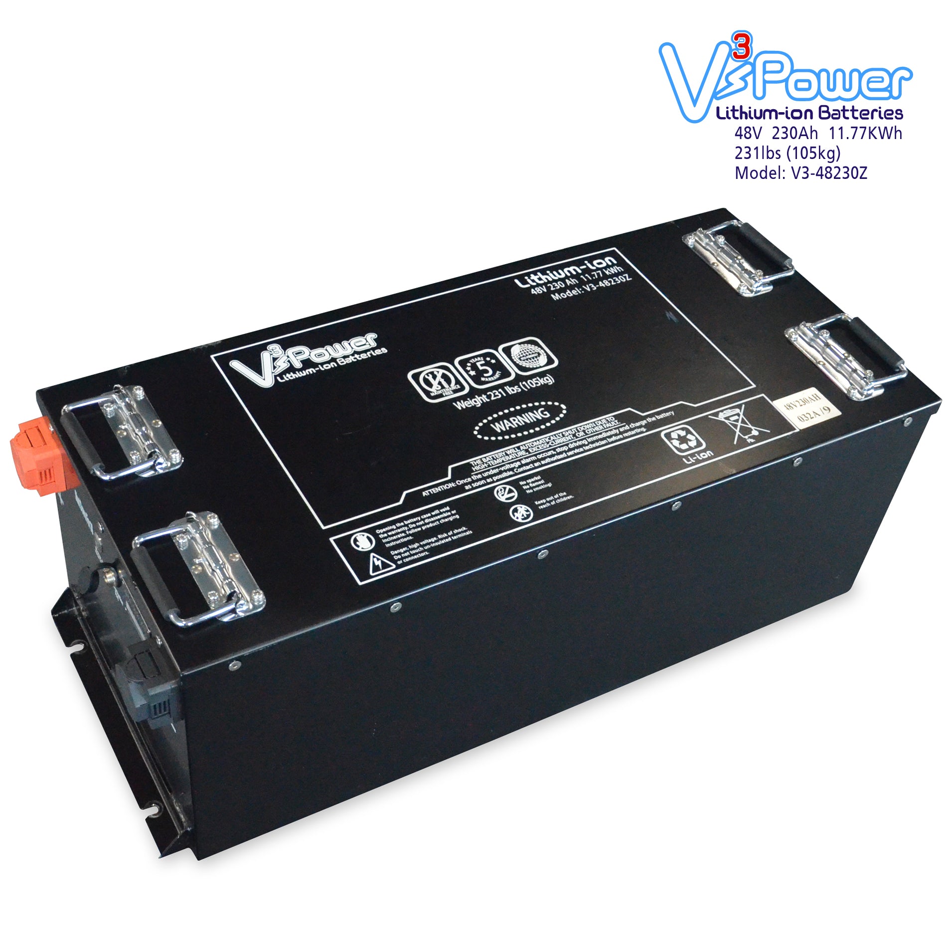 Lithium-ion Battery 230Ah  [F4 4 Seat] image 0