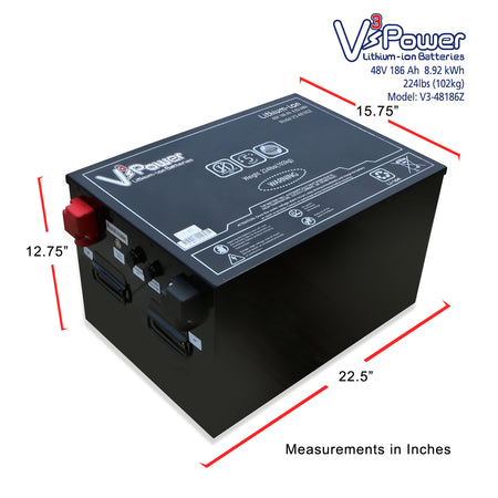 Lithium-ion Battery 186Ah  [6 Seat] image 3