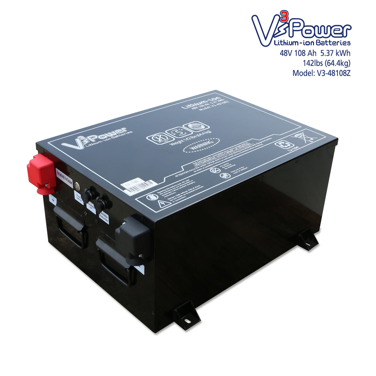 Lithium-ion Battery 108Ah [4Seat, 4-6ECO & 2 Seat] image 0