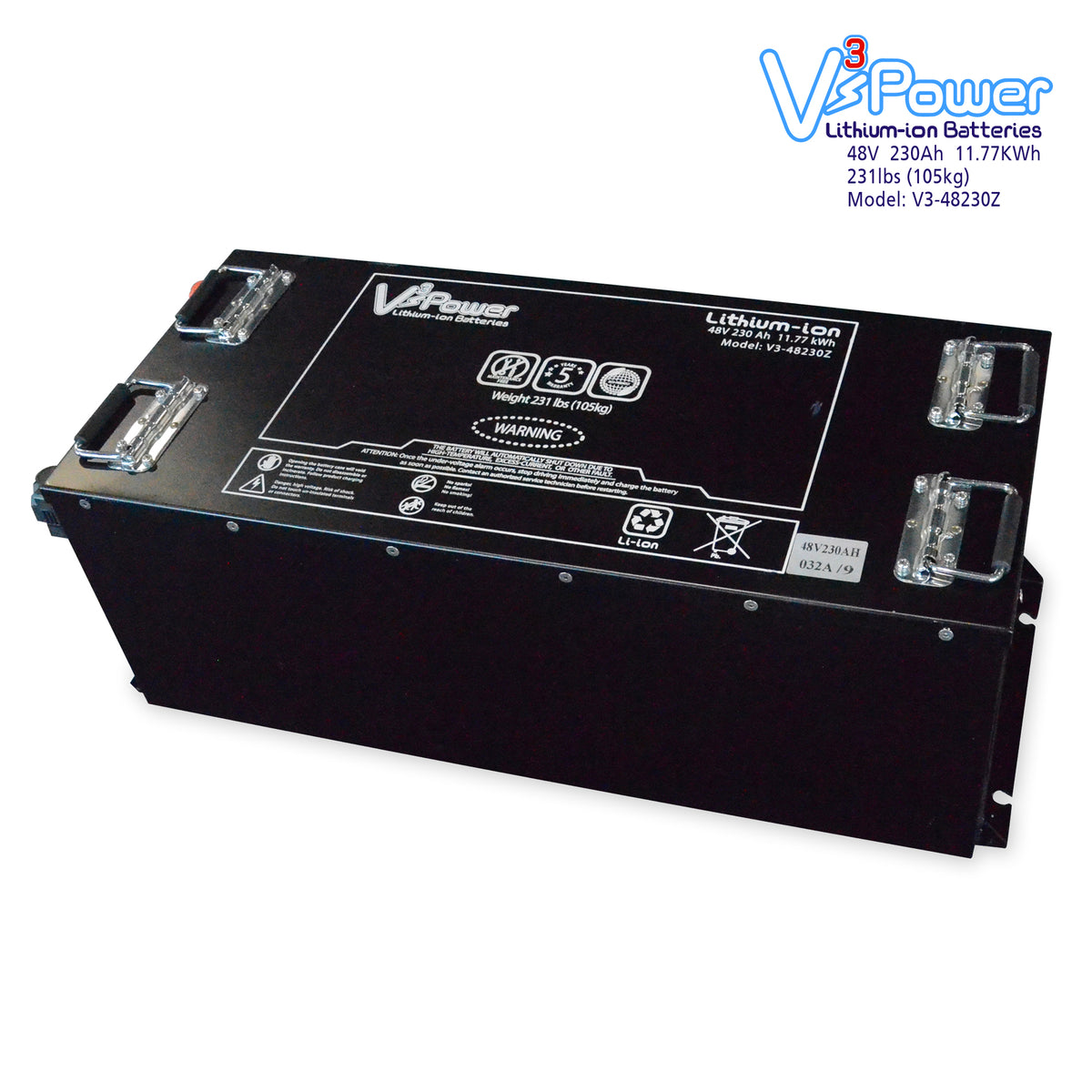 Lithium-ion Battery 230Ah  [F4 4 Seat] image 1