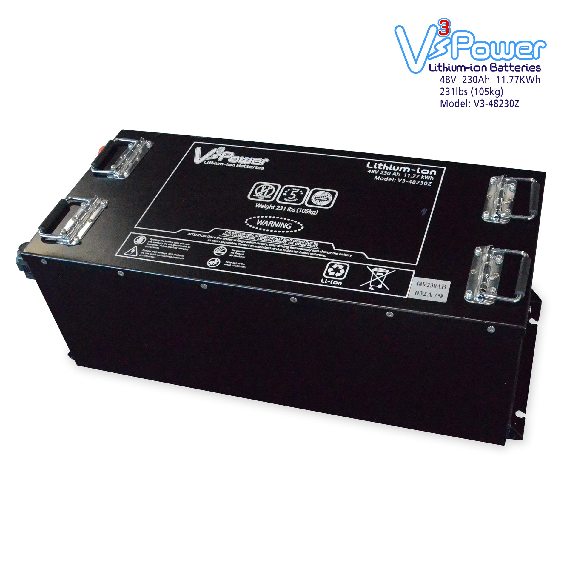 Lithium-ion Battery 230Ah  [F4 4 Seat] image 1