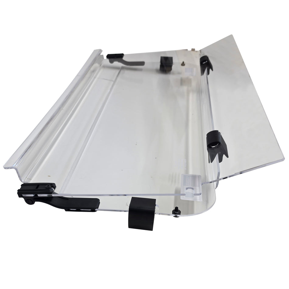 VCarts | Tinted Poly Carbon Fiber Folding Windshield